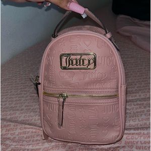 JUICY COUTURE PINK MINI BACKPACK